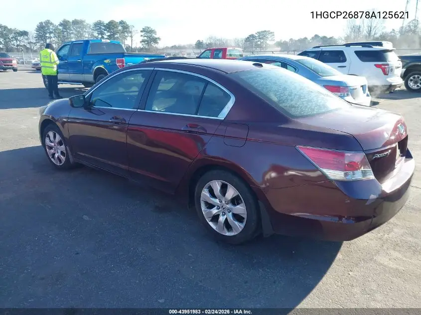 1HGCP26878A125621 2008 Honda Accord 2.4 Ex-L