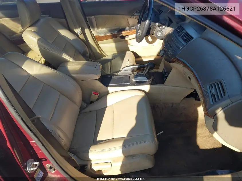 1HGCP26878A125621 2008 Honda Accord 2.4 Ex-L