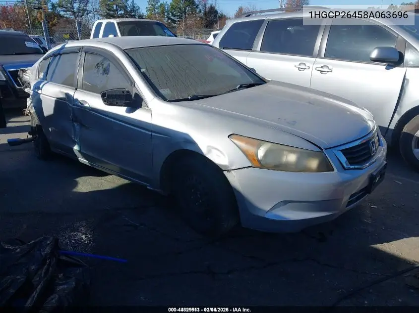 1HGCP26458A063696 2008 Honda Accord 2.4 Lx-P