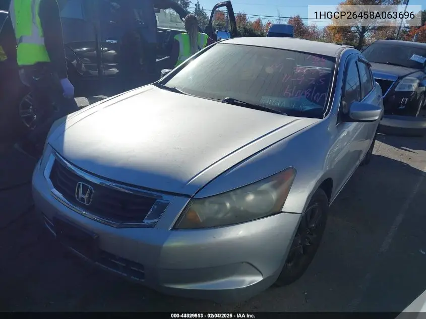 1HGCP26458A063696 2008 Honda Accord 2.4 Lx-P