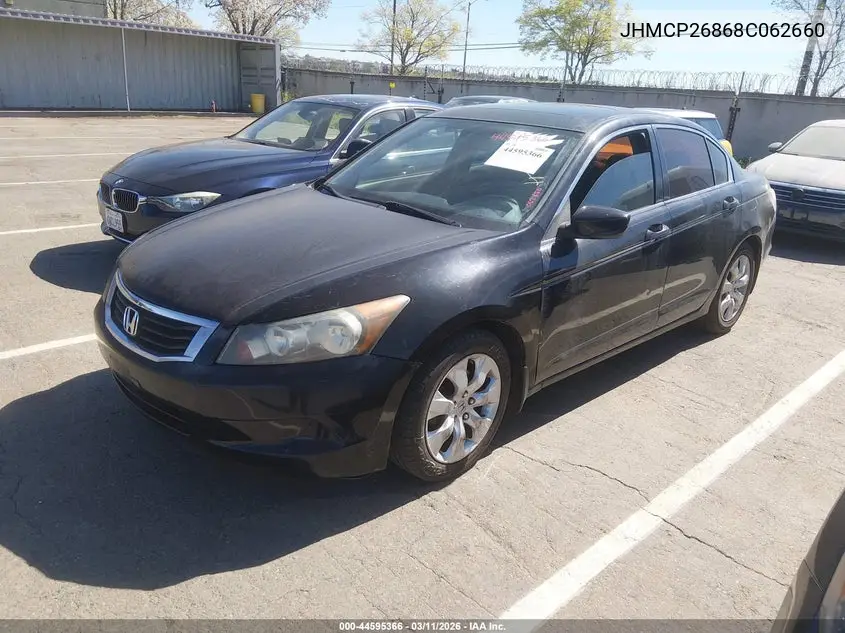 JHMCP26868C062660 2008 Honda Accord 2.4 Ex-L