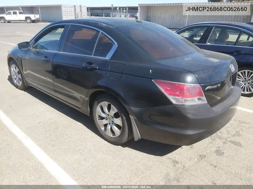 JHMCP26868C062660 2008 Honda Accord 2.4 Ex-L