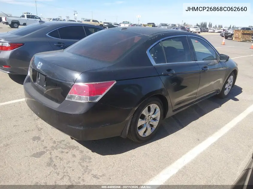JHMCP26868C062660 2008 Honda Accord 2.4 Ex-L