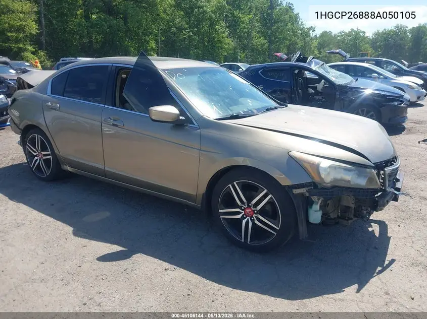 1HGCP26888A050105 2008 Honda Accord 2.4 Ex-L