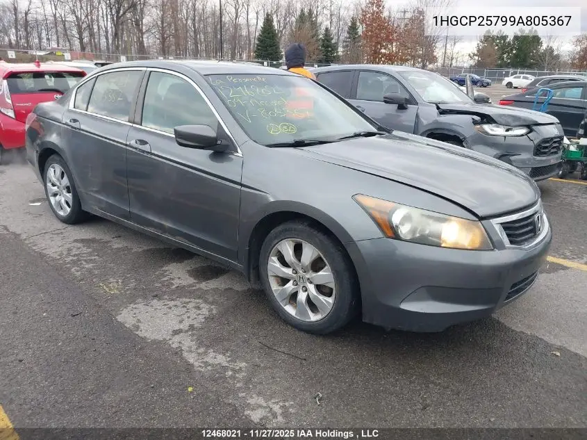 1HGCP25799A805367 2009 Honda Accord Ex
