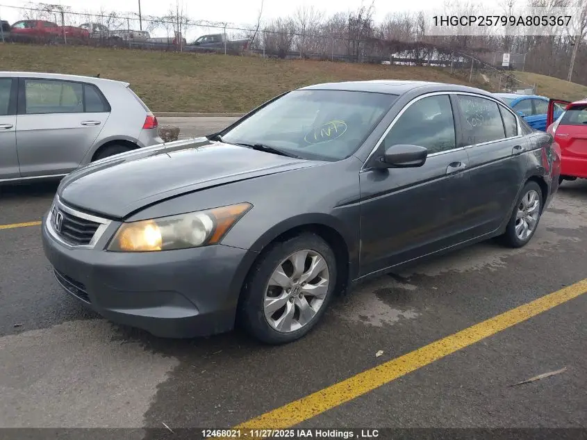 1HGCP25799A805367 2009 Honda Accord Ex