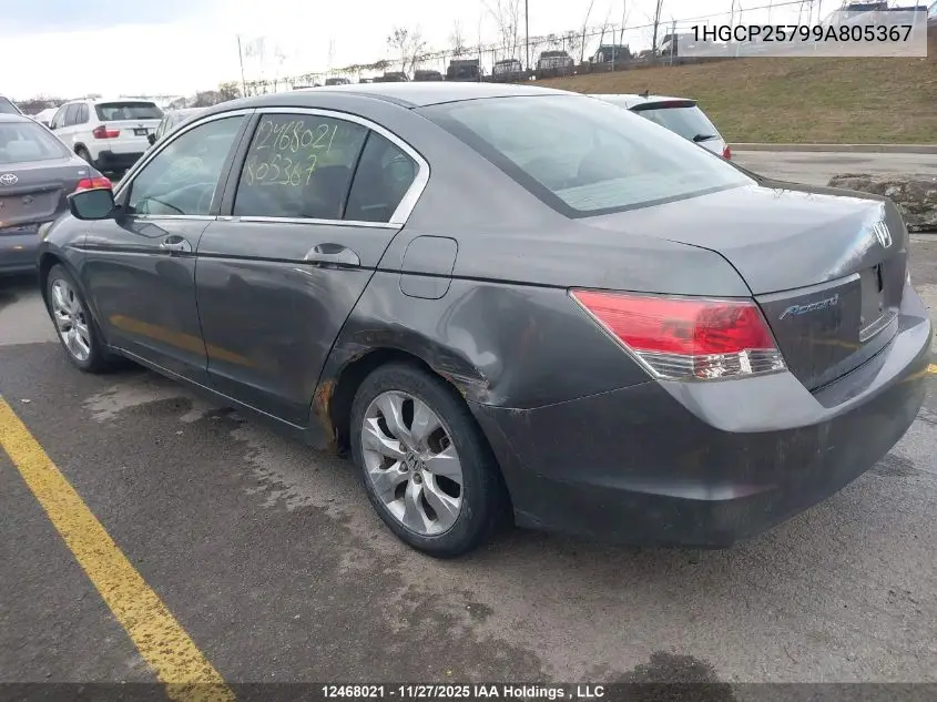 1HGCP25799A805367 2009 Honda Accord Ex