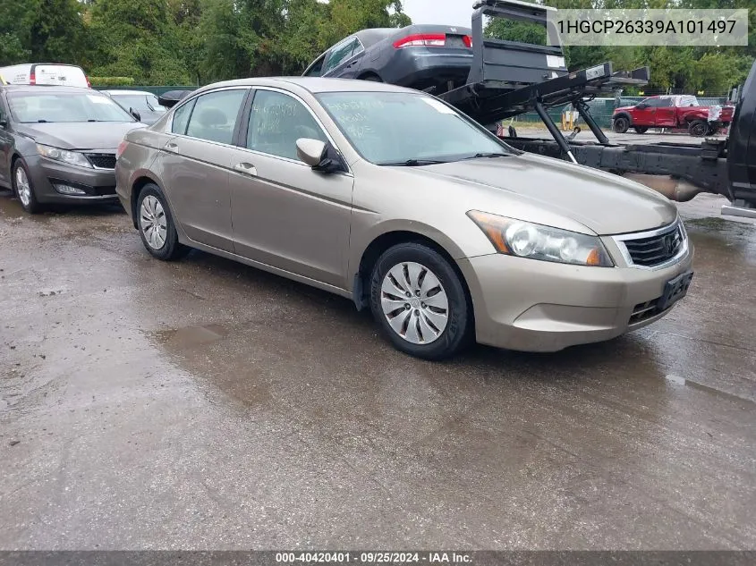 1HGCP26339A101497 2009 Honda Accord 2.4 Lx