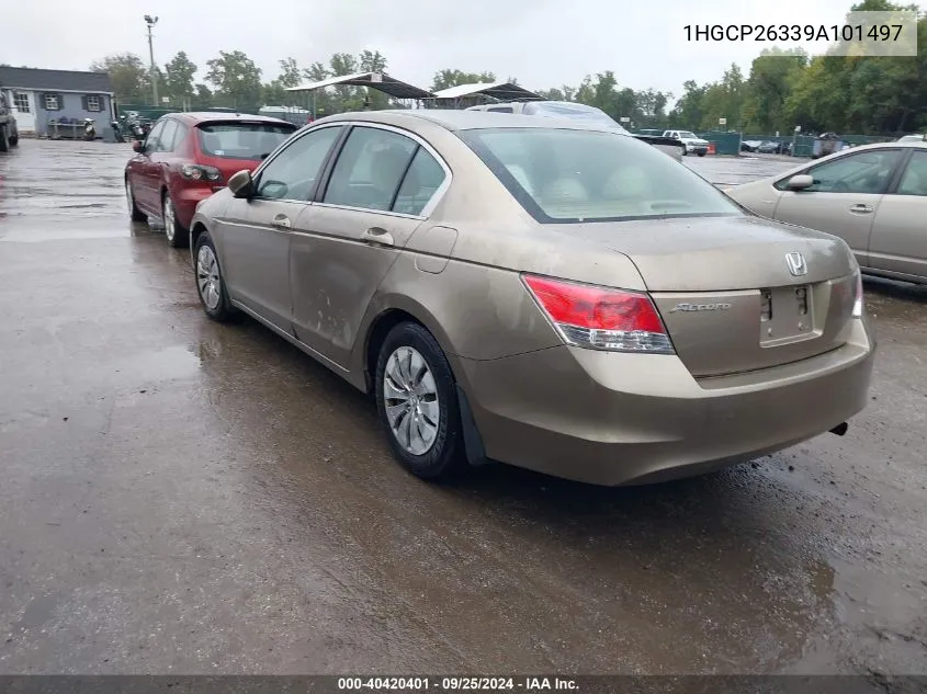 1HGCP26339A101497 2009 Honda Accord 2.4 Lx