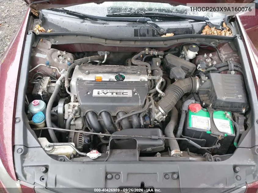 1HGCP263X9A160076 2009 Honda Accord 2.4 Lx