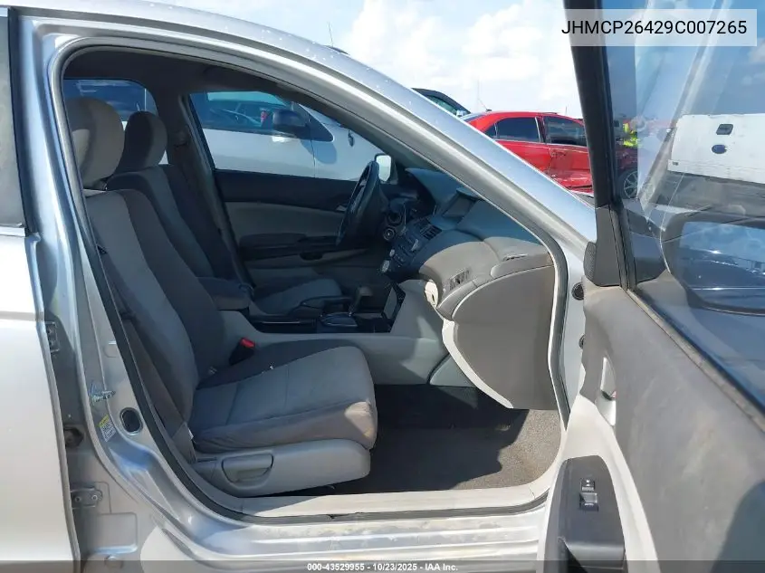 JHMCP26429C007265 2009 Honda Accord 2.4 Lx-P