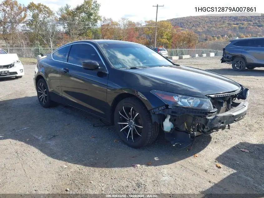 1HGCS12879A007861 2009 Honda Accord 2.4 Ex-L