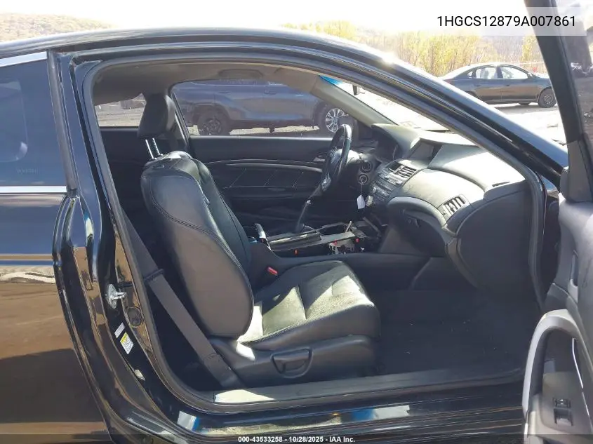 1HGCS12879A007861 2009 Honda Accord 2.4 Ex-L