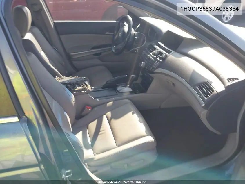 1HGCP36839A038354 2009 Honda Accord 3.5 Ex-L