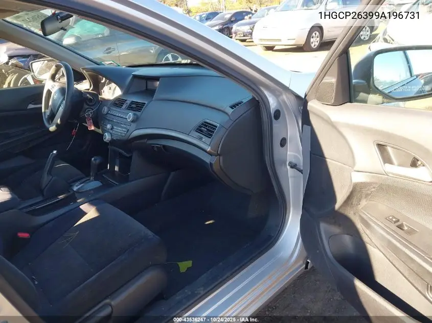 1HGCP26399A196731 2009 Honda Accord 2.4 Lx