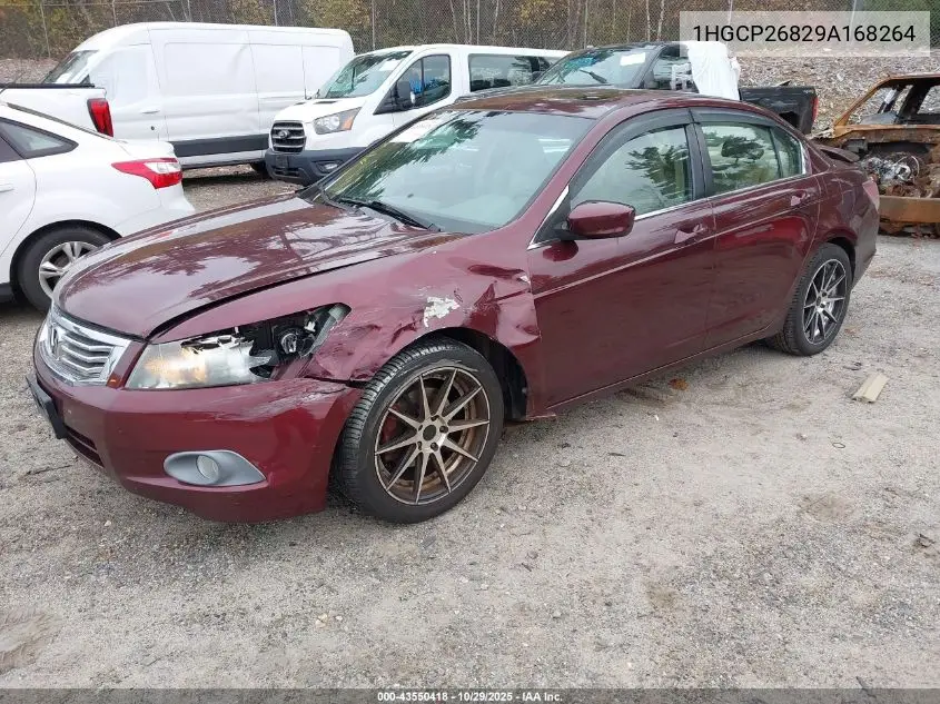 1HGCP26829A168264 2009 Honda Accord 2.4 Ex-L