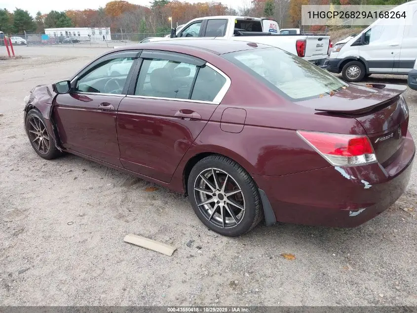 1HGCP26829A168264 2009 Honda Accord 2.4 Ex-L