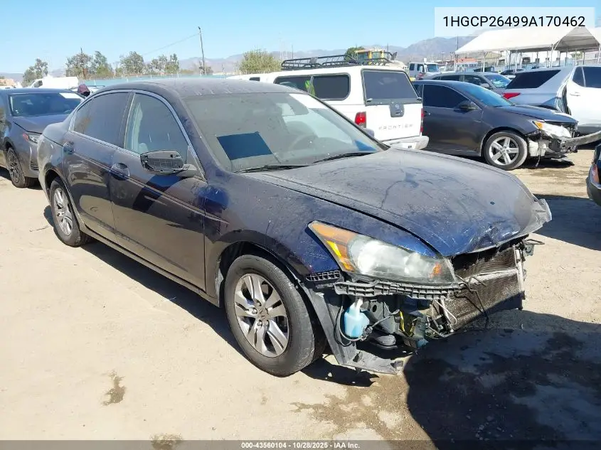 1HGCP26499A170462 2009 Honda Accord 2.4 Lx-P
