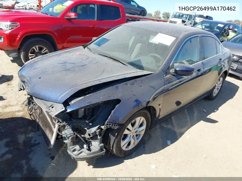 1HGCP26499A170462 2009 Honda Accord 2.4 Lx-P