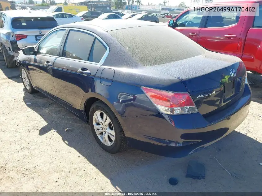 1HGCP26499A170462 2009 Honda Accord 2.4 Lx-P