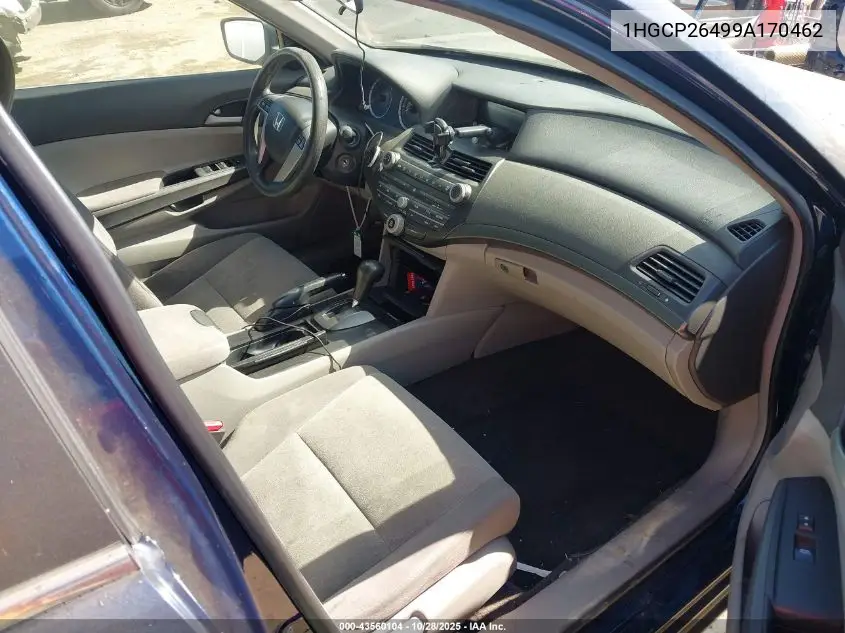 1HGCP26499A170462 2009 Honda Accord 2.4 Lx-P
