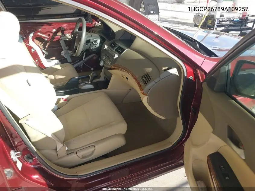 1HGCP26789A109257 2009 Honda Accord 2.4 Ex