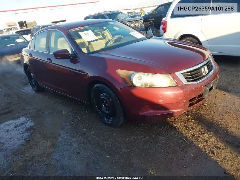 1HGCP26359A101288 2009 Honda Accord 2.4 Lx