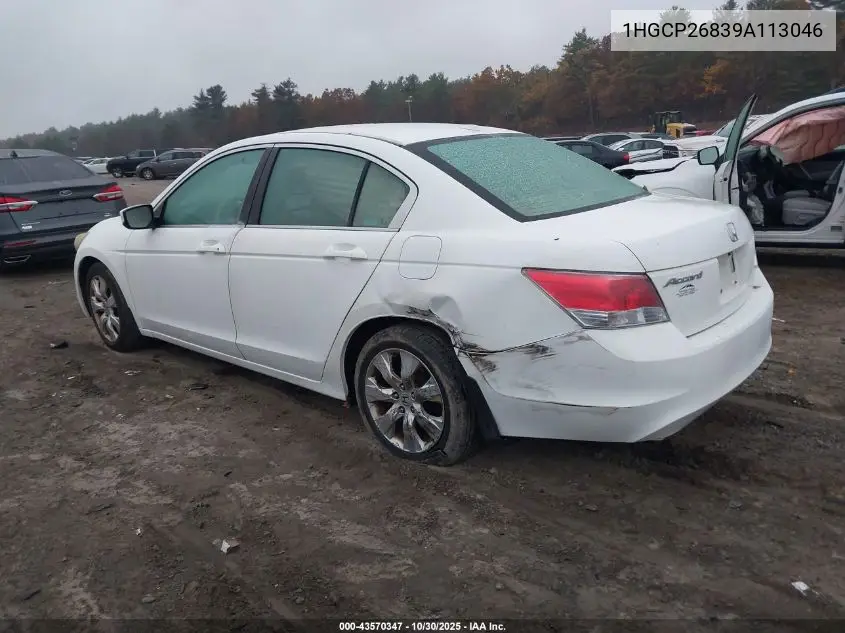 1HGCP26839A113046 2009 Honda Accord 2.4 Ex-L
