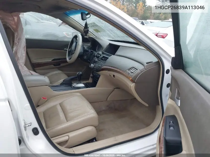 1HGCP26839A113046 2009 Honda Accord 2.4 Ex-L