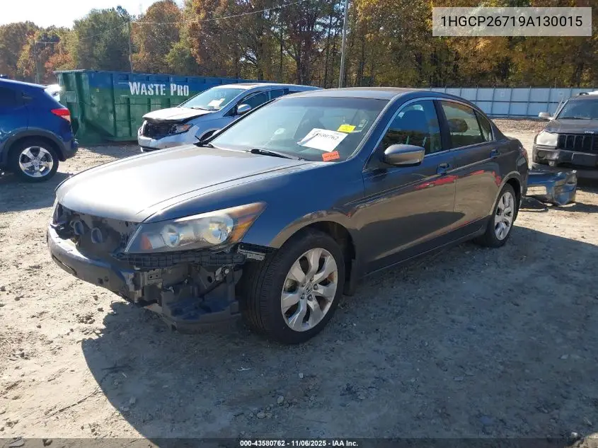 1HGCP26719A130015 2009 Honda Accord 2.4 Ex
