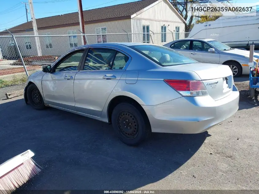 1HGCP26359A062637 2009 Honda Accord 2.4 Lx