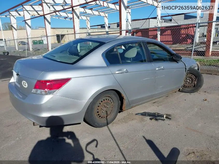 1HGCP26359A062637 2009 Honda Accord 2.4 Lx