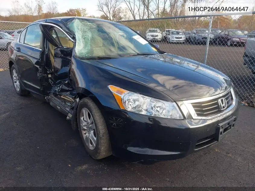 1HGCP26469A064647 2009 Honda Accord 2.4 Lx-P
