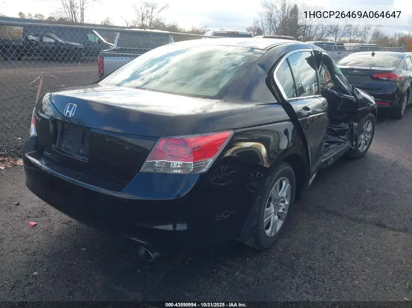 1HGCP26469A064647 2009 Honda Accord 2.4 Lx-P