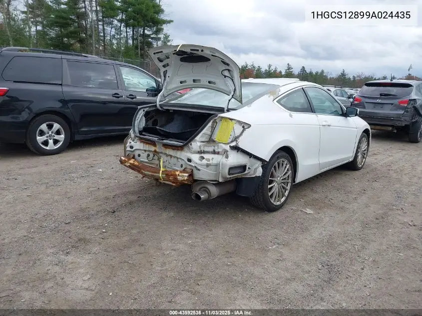1HGCS12899A024435 2009 Honda Accord 2.4 Ex-L