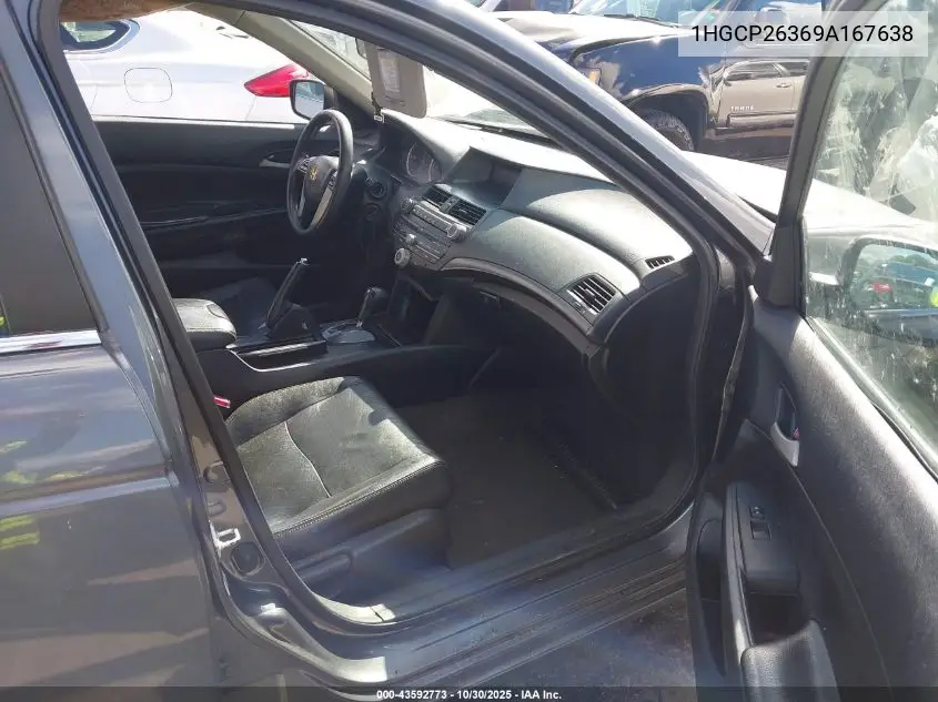1HGCP26369A167638 2009 Honda Accord 2.4 Lx