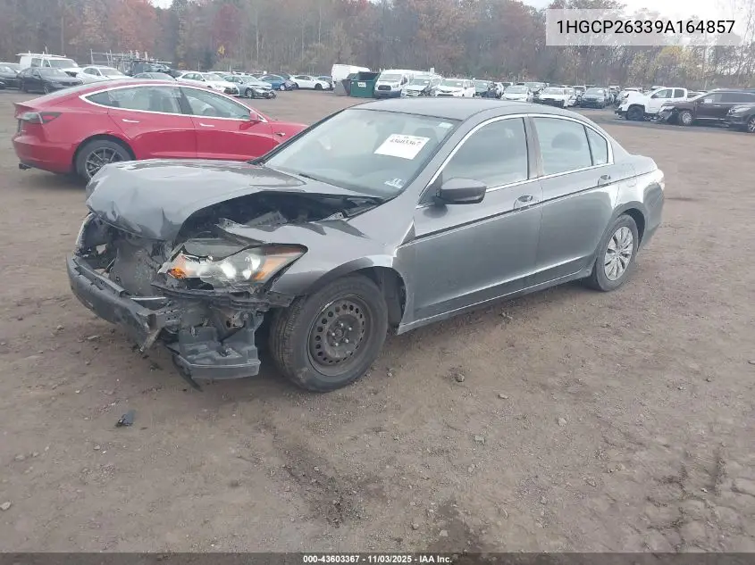 1HGCP26339A164857 2009 Honda Accord 2.4 Lx