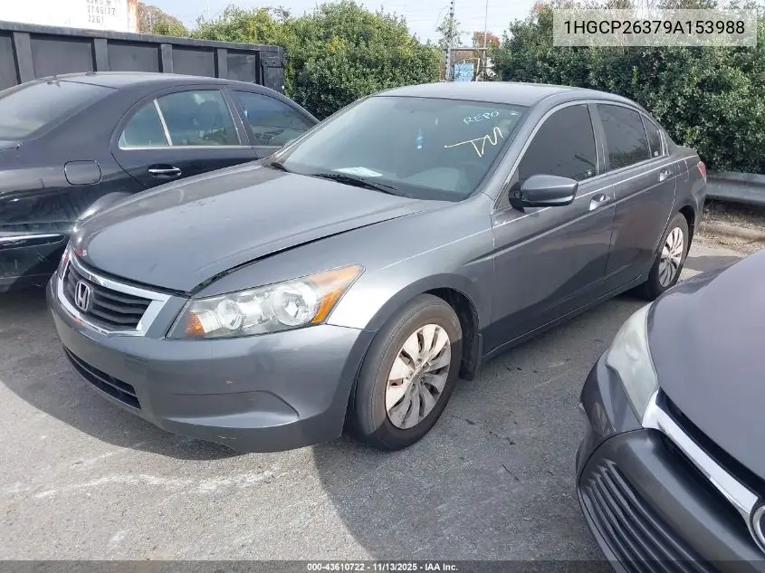 1HGCP26379A153988 2009 Honda Accord 2.4 Lx
