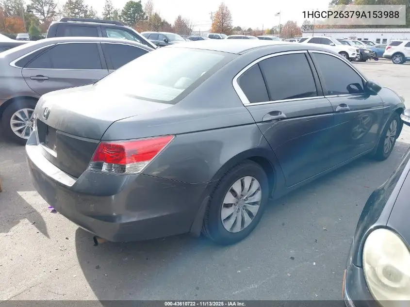 1HGCP26379A153988 2009 Honda Accord 2.4 Lx