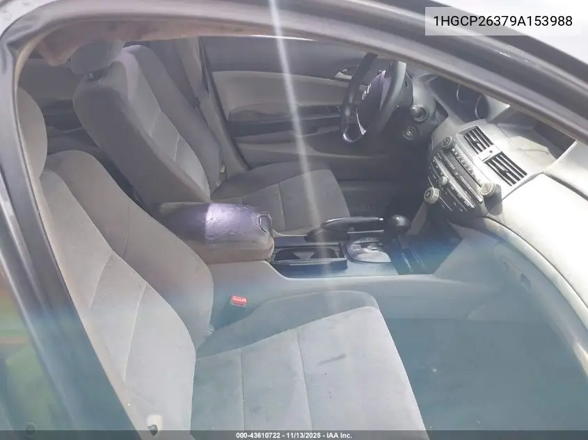 1HGCP26379A153988 2009 Honda Accord 2.4 Lx