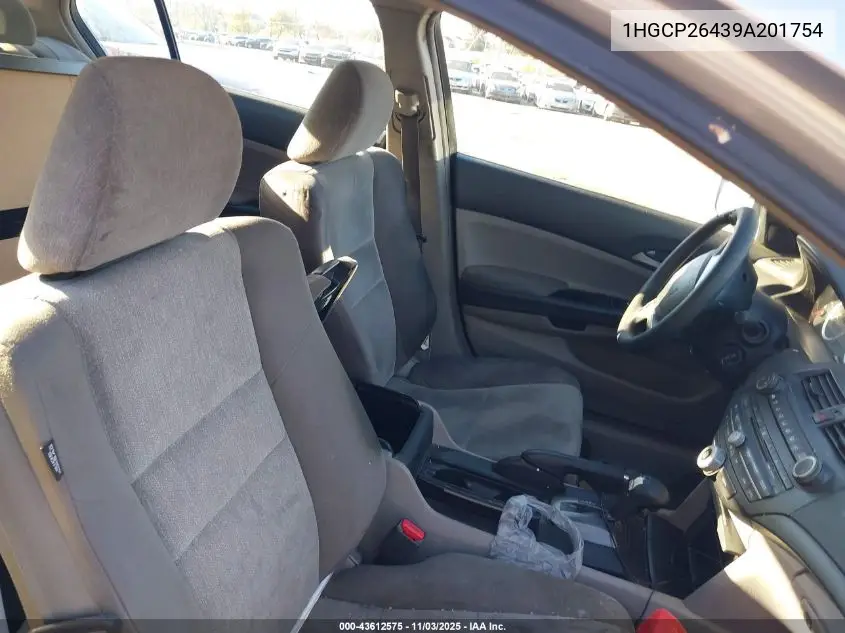 1HGCP26439A201754 2009 Honda Accord Lxp