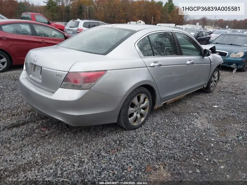 1HGCP36839A005581 2009 Honda Accord 3.5 Ex-L