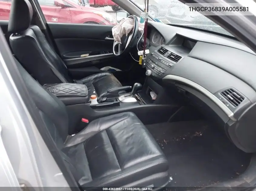1HGCP36839A005581 2009 Honda Accord 3.5 Ex-L