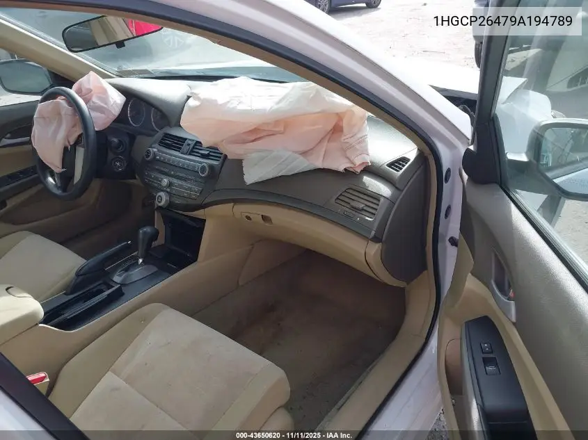 1HGCP26479A194789 2009 Honda Accord Lxp