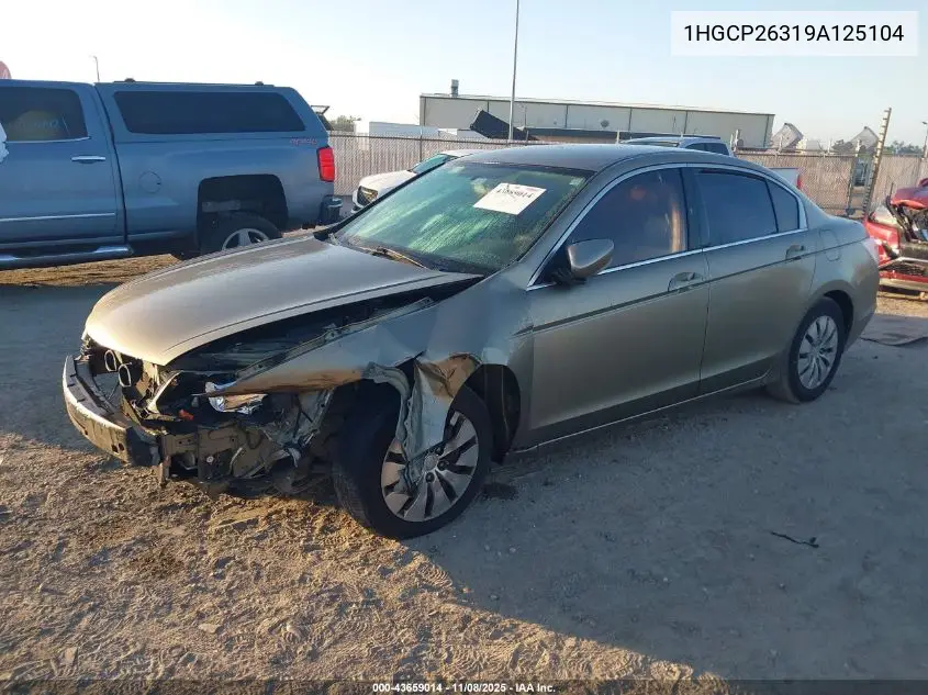 1HGCP26319A125104 2009 Honda Accord 2.4 Lx