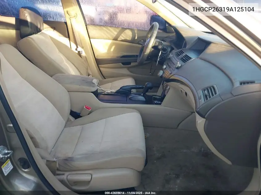 1HGCP26319A125104 2009 Honda Accord 2.4 Lx