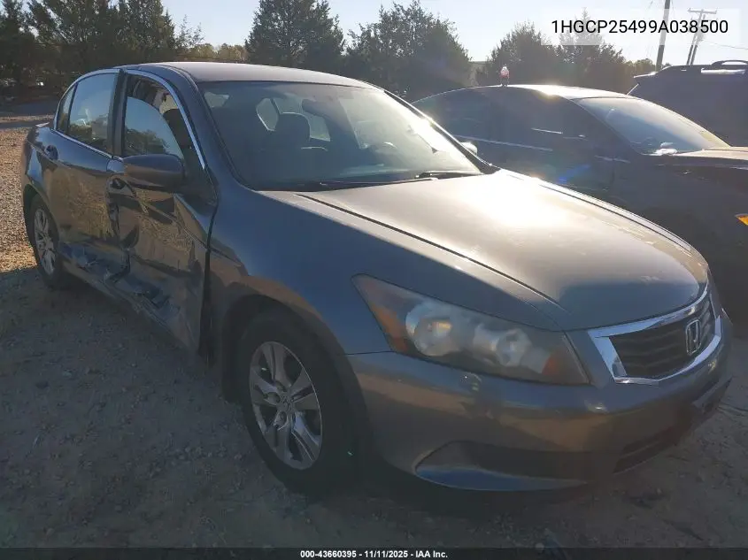 1HGCP25499A038500 2009 Honda Accord 2.4 Lx-P