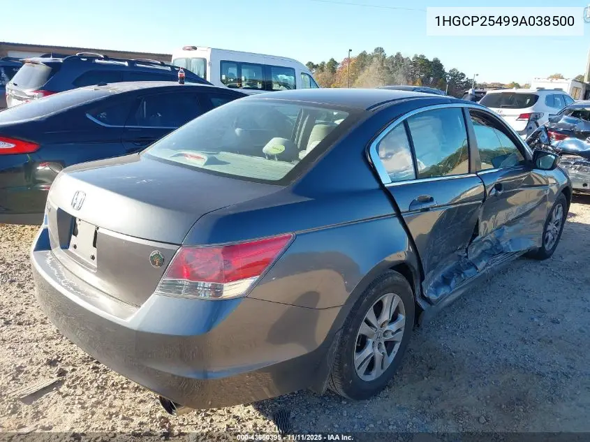 1HGCP25499A038500 2009 Honda Accord 2.4 Lx-P