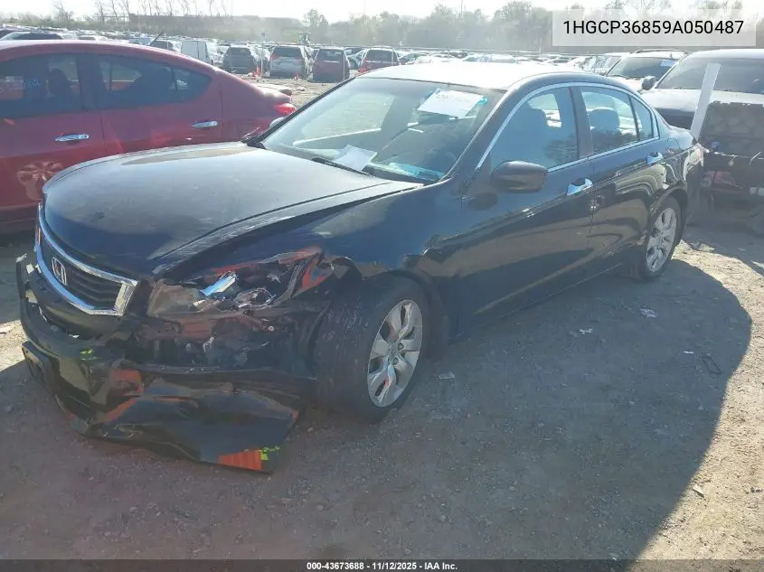 1HGCP36859A050487 2009 Honda Accord 3.5 Ex-L