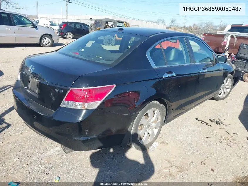 1HGCP36859A050487 2009 Honda Accord 3.5 Ex-L